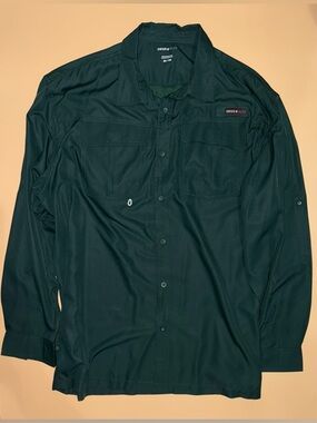 Swiss Alps Long Sleeve Fishing Shirt Hiking Performance Ventilated Outdoor